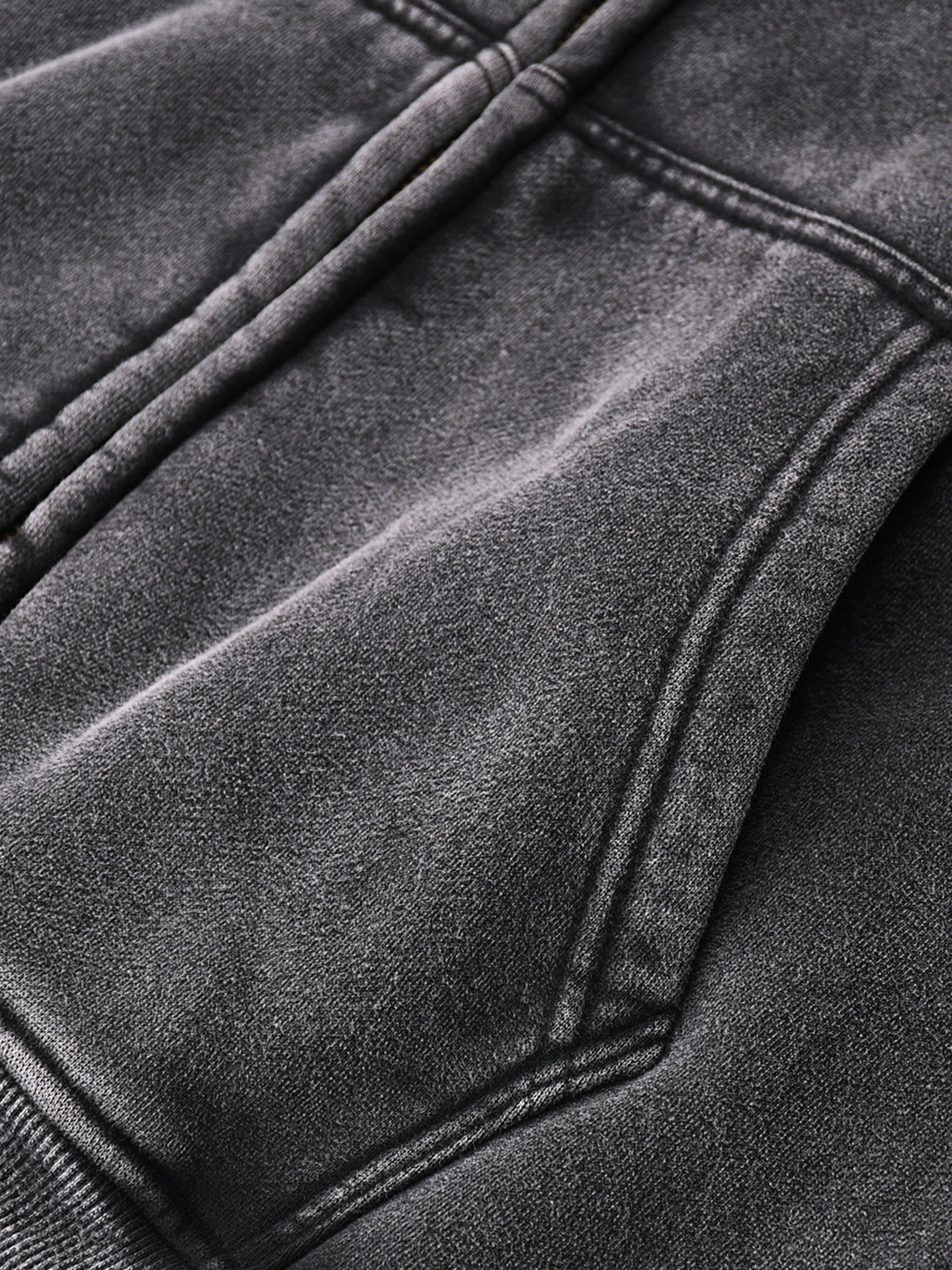Danielle Juhre Zip-Through Boxy Fleece Hoodie